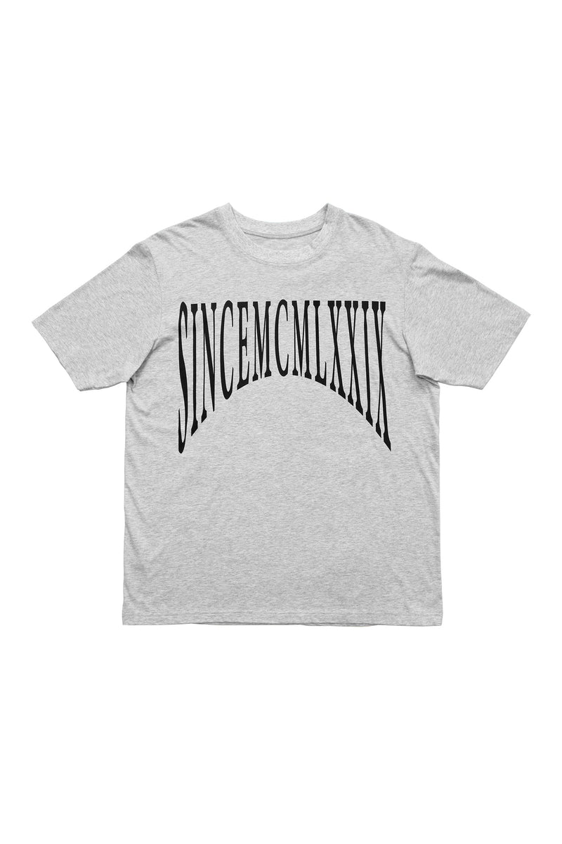 ZAMBESI BOX TEE-SINCE-GREY