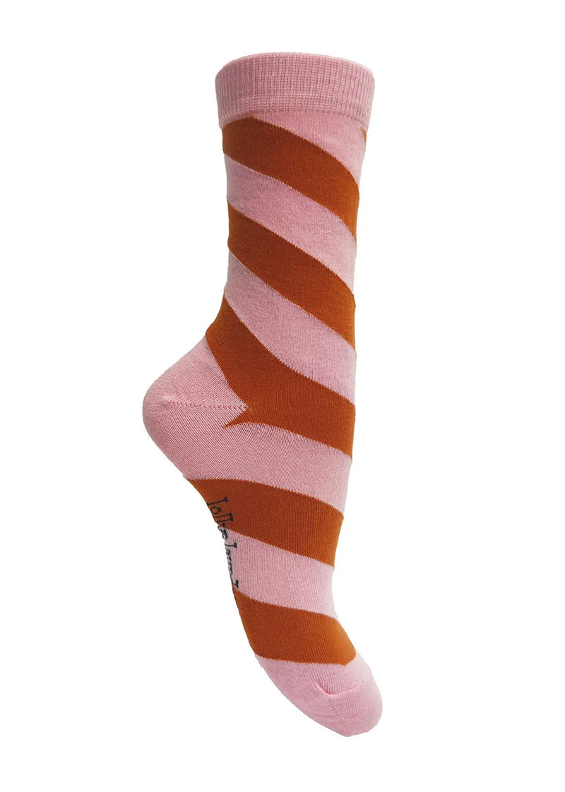 LOLLYS LAUNDRY TERRA SOCKS-LIGHT PINK