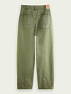 MAISON THE PIP UTILITY PANT-MILITARY GREEN