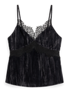 MAISON VELVET TANK TOP