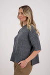 BRIARWOOD VIRGINIA TOP-CHARCOAL