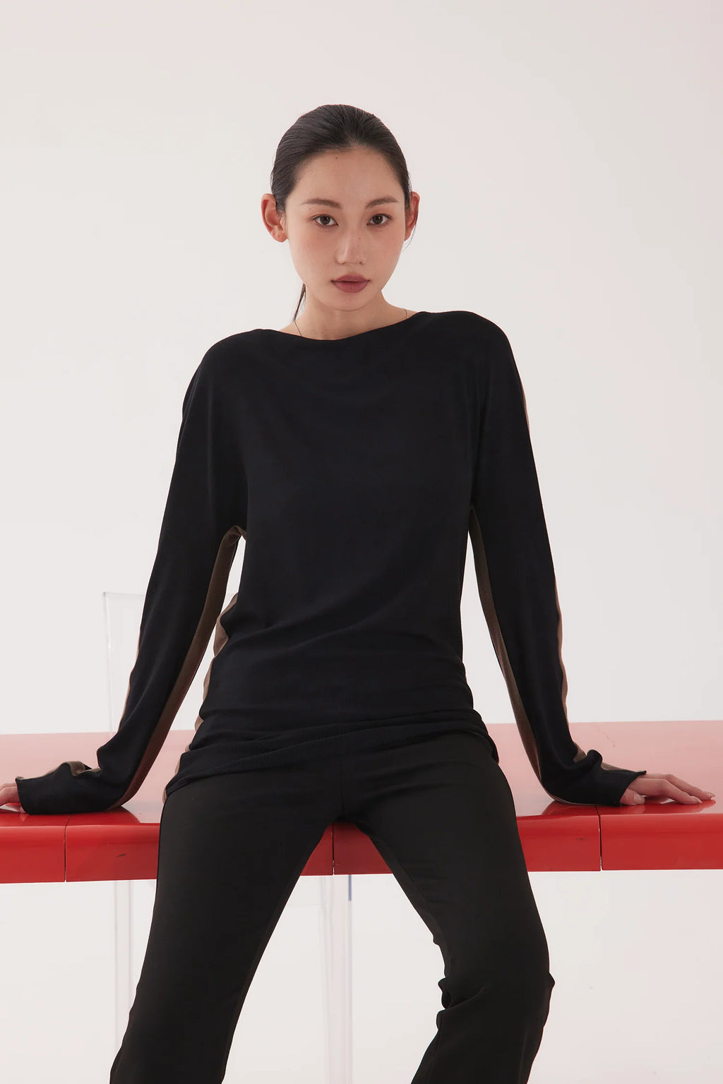 ZAMBESI RHYTHM JERSEY-LICORICE