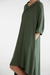 ZAMBESI A-FRAME DRESS-PINE