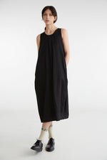 ZAMBESI COCOON DRESS-BLACKBIRD