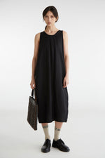 ZAMBESI COCOON DRESS-BLACKBIRD