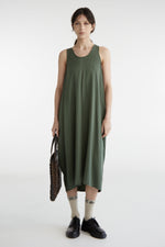 ZAMBESI COCOON DRESS-PINE