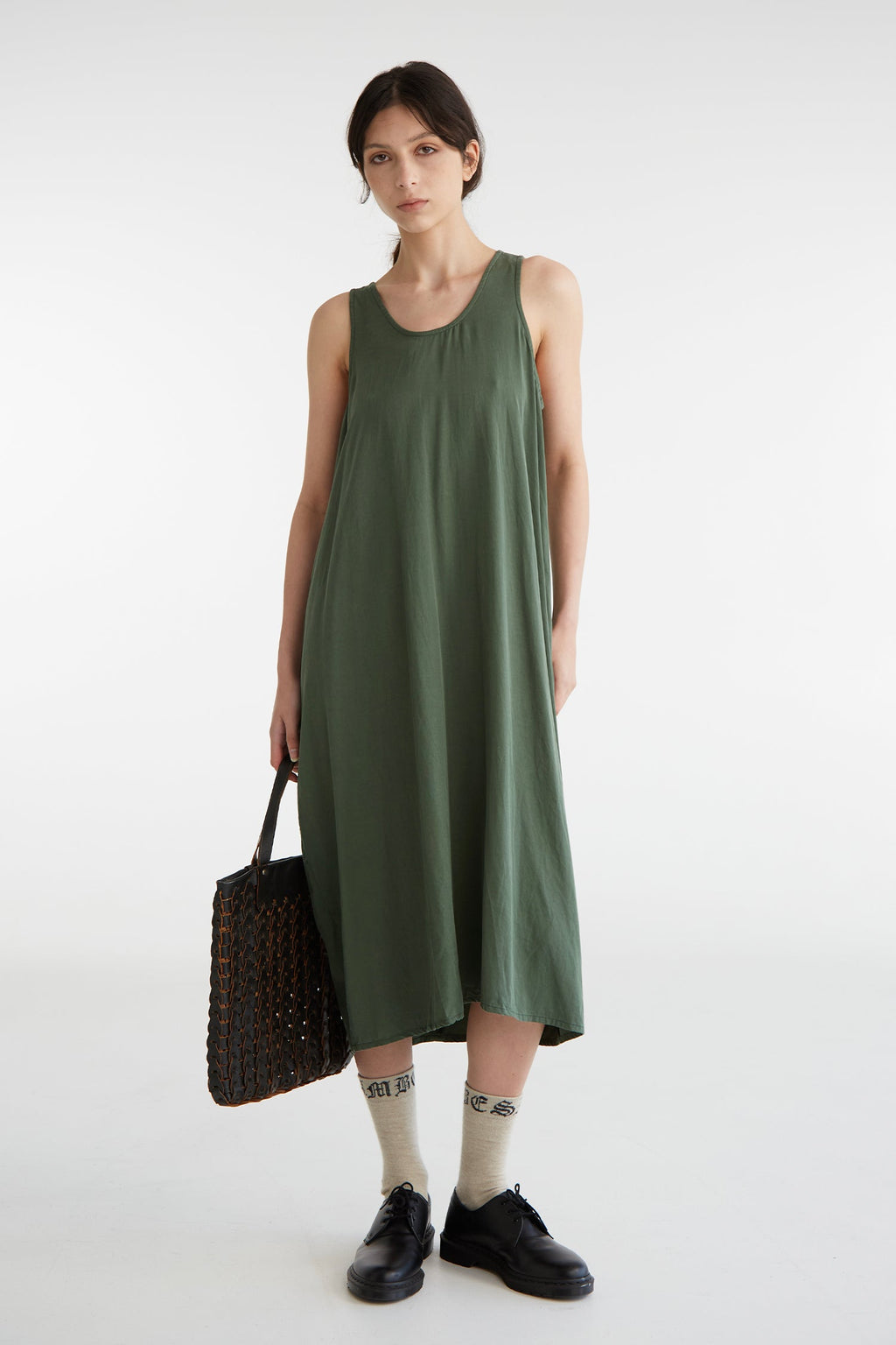 ZAMBESI COCOON DRESS-PINE