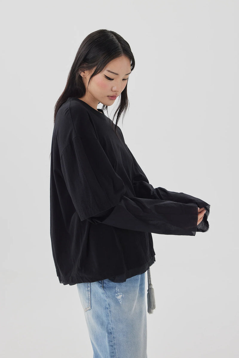 ZAMBESI LAYER TEE-PHANTOM