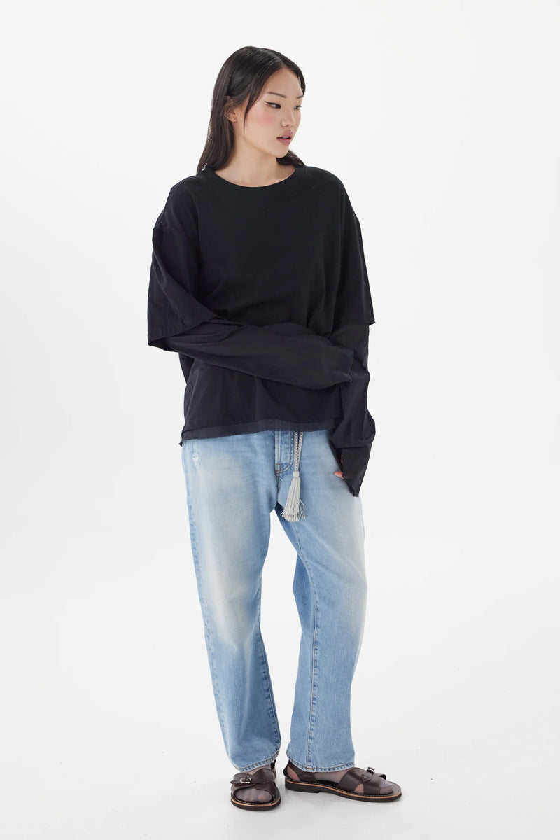 ZAMBESI LAYER TEE-PHANTOM