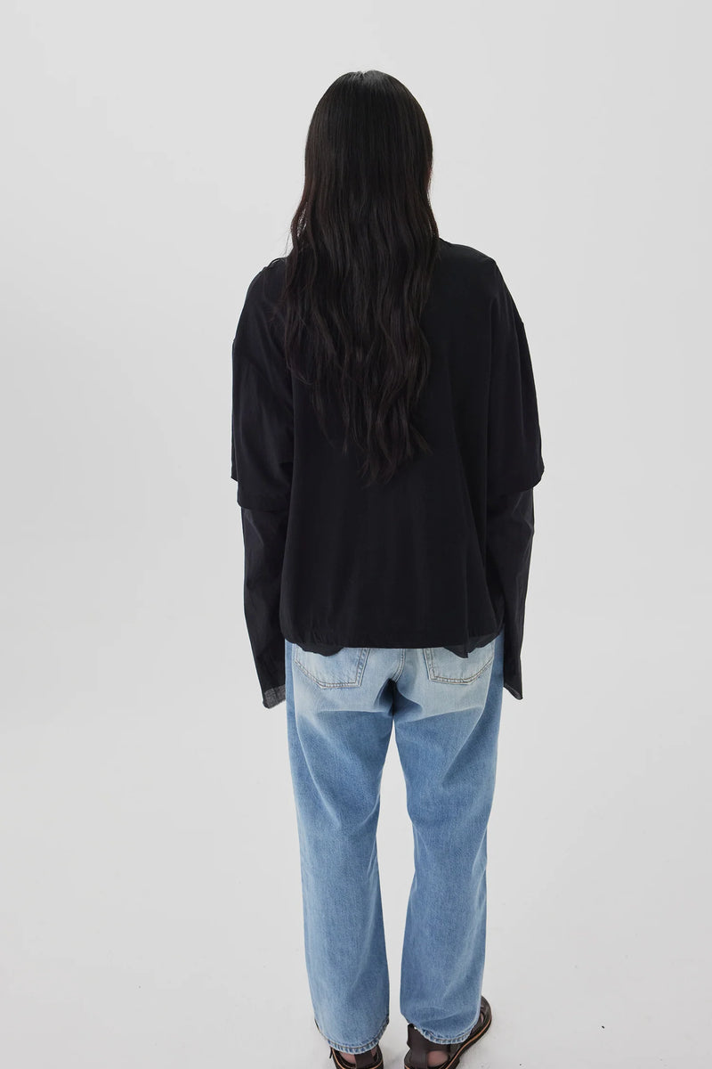 ZAMBESI LAYER TEE-PHANTOM