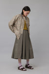 ZAMBESI VOLUME SKIRT-CAPER