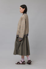 ZAMBESI VOLUME SKIRT-CAPER