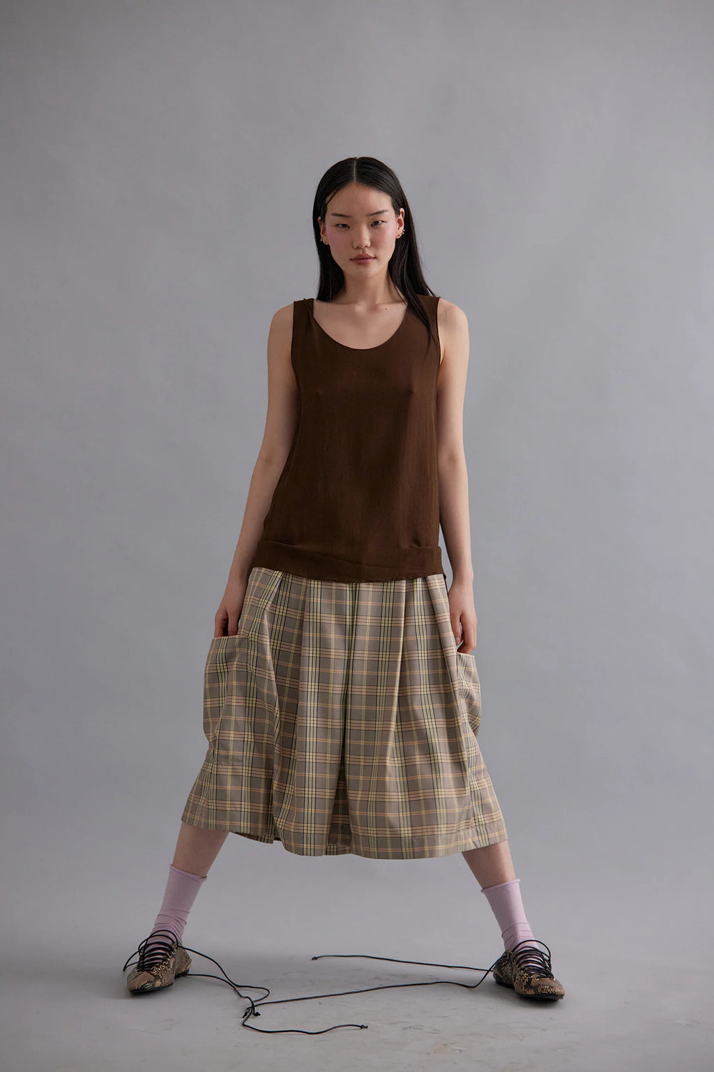 ZAMBESI VOLUME SKIRT-CROSS ROADS