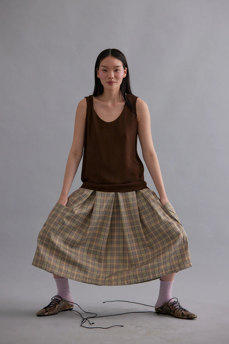 ZAMBESI VOLUME SKIRT-CROSS ROADS