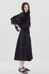 ZAMBESI VOLUME SKIRT-PEPPER