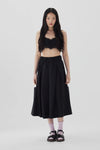 ZAMBESI VOLUME SKIRT-PEPPER