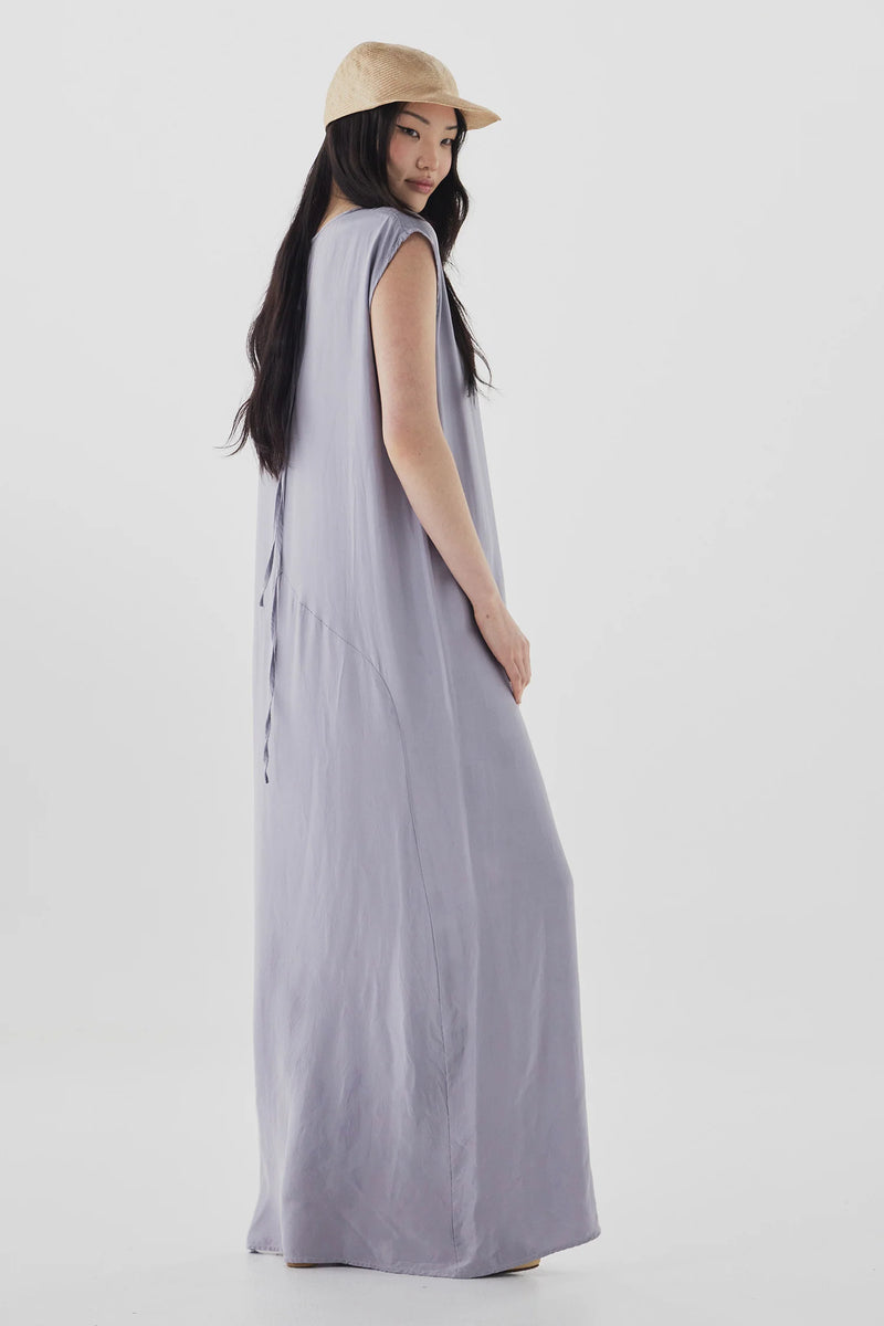 ZAMBESI GLIDE DRESS-SILVER