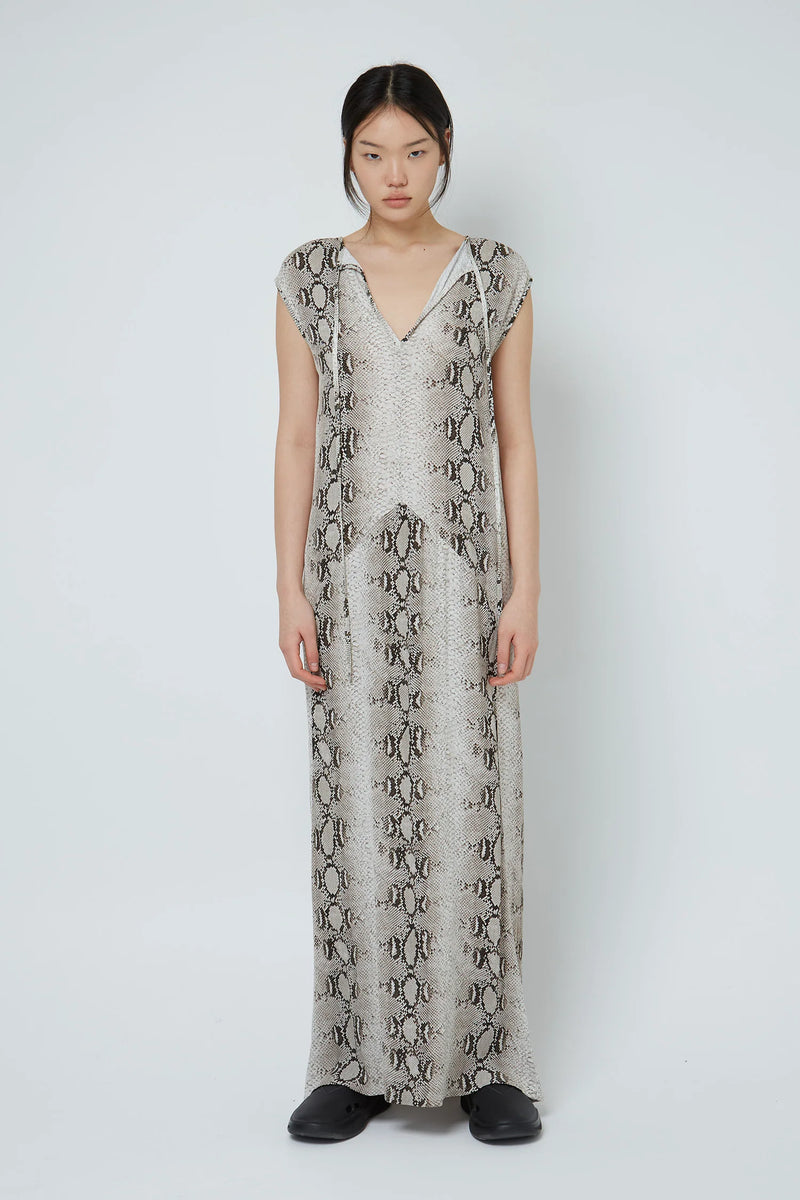 ZAMBESI GLIDE DRESS-SNAKE