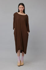 ZAMBESI LIBERTINE DRESS-BARK