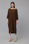 ZAMBESI LIBERTINE DRESS-BARK