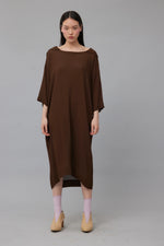 ZAMBESI LIBERTINE DRESS-BARK