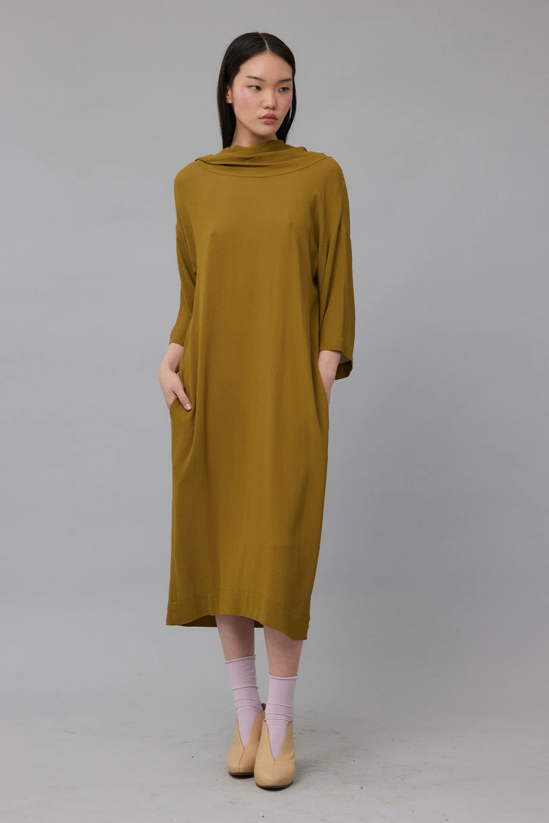 ZAMBESI LIBERTINE DRESS-LEMONGRASS