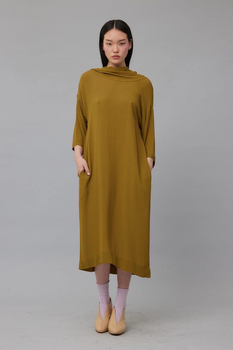 ZAMBESI LIBERTINE DRESS-LEMONGRASS
