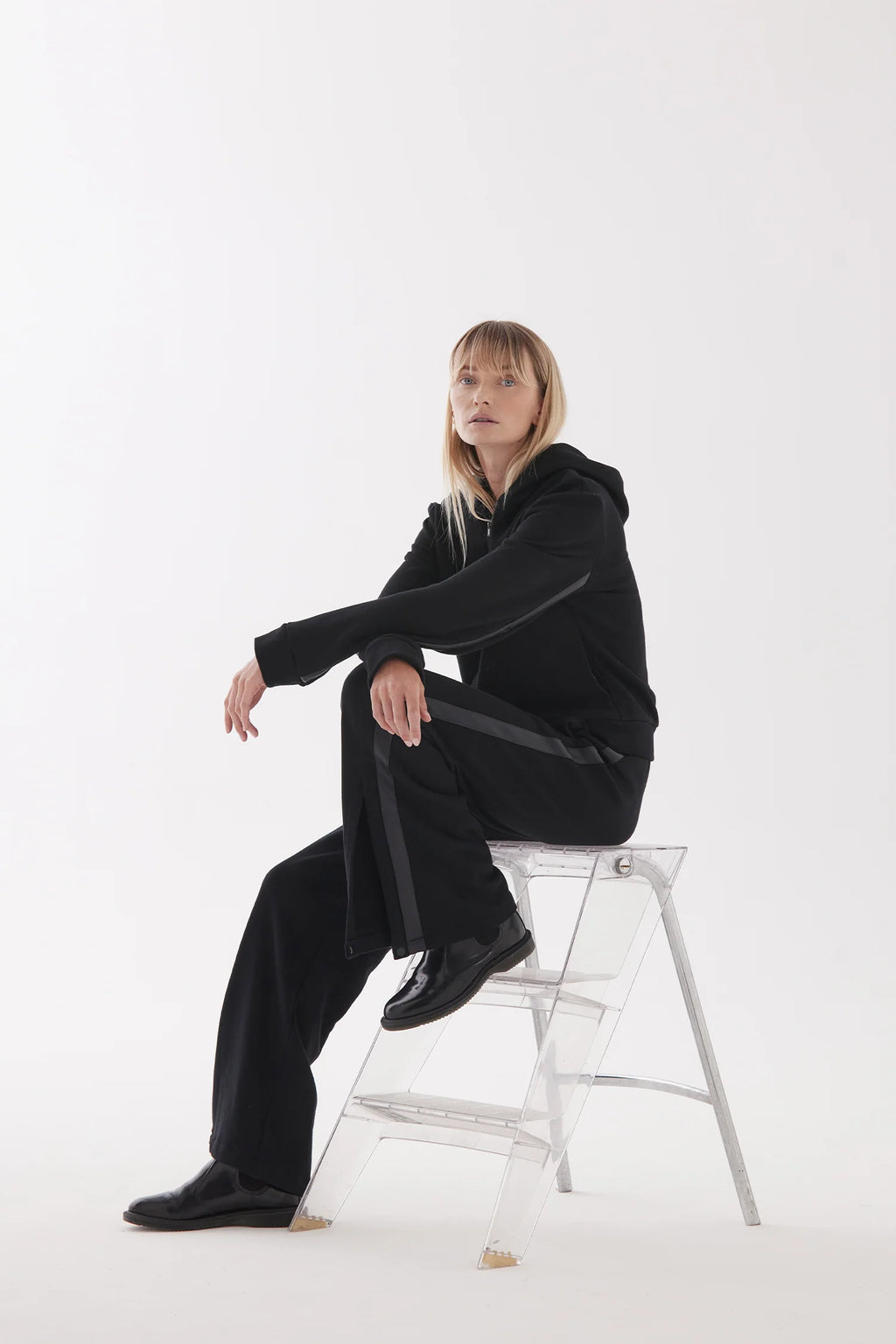 ZAMBESI ZIP HOODIE-TARSEAL
