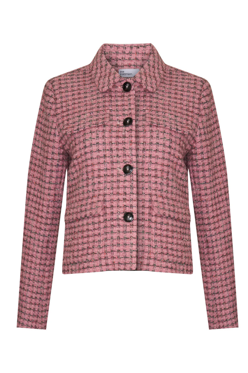 ZOE KRATZMANN ADJOIN JACKET-ROSE