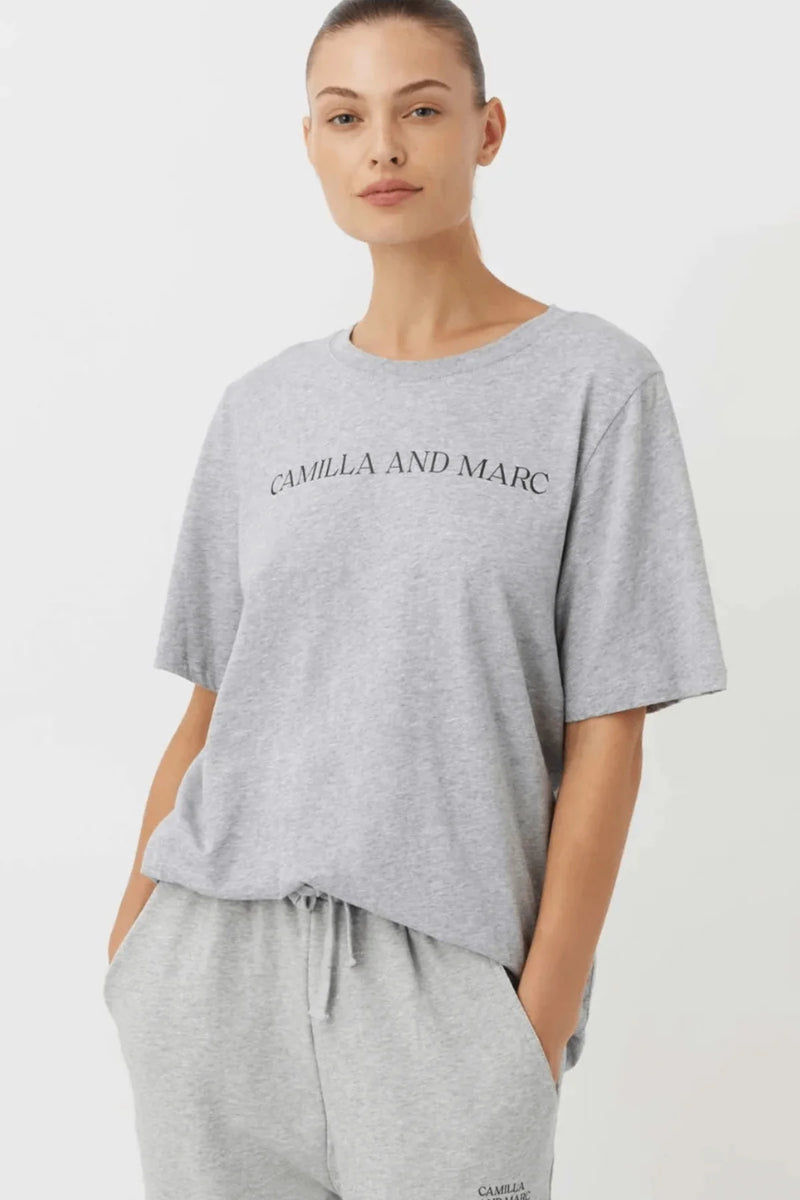 CAMILLA & MARC GRAYSON TEE-GREY