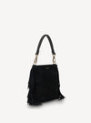 SABEN COCO MINI BAG-BLACK SUEDE & FRINGE