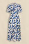 ZOE KRATZMANN CABLE DRESS-AZURE BOUQUET