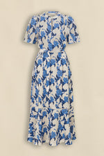 ZOE KRATZMANN CABLE DRESS-AZURE BOUQUET
