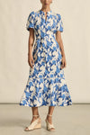 ZOE KRATZMANN CABLE DRESS-AZURE BOUQUET