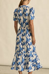 ZOE KRATZMANN CABLE DRESS-AZURE BOUQUET