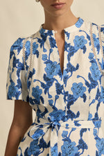 ZOE KRATZMANN CABLE DRESS-AZURE BOUQUET