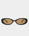 LUV LOU THE MORGAN EYEWEAR-BLACK