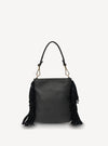 SABEN COCO MINI BAG-BLACK SUEDE & FRINGE