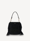 SABEN COCO MINI BAG-BLACK SUEDE & FRINGE