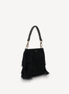 SABEN COCO MINI BAG-BLACK SUEDE & FRINGE