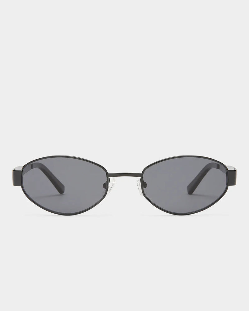 LUV LOU THE BOSTON EYEWEAR-BLACK