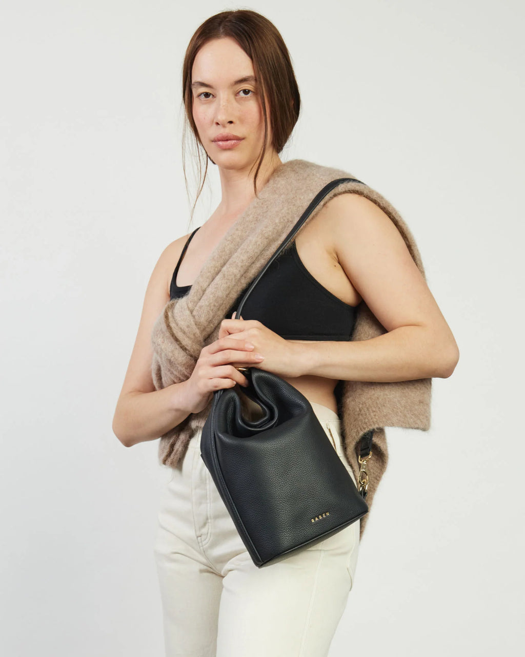 SABEN JOJO SHOULDER BAG-BLACK