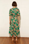 ZOE KRATZMANN EBB DRESS-PALM GREEN