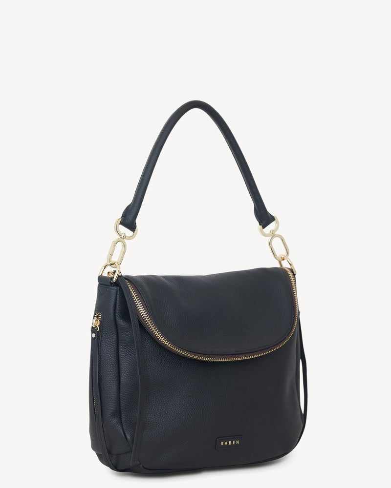 SABEN FRANKIE SHOULDER BAG-BLACK