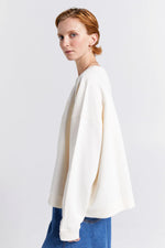 KAREN WALKER RUNAWAY GIRL CREWNECK SWEATSHIRT