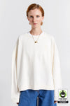 KAREN WALKER RUNAWAY GIRL CREWNECK SWEATSHIRT