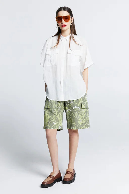 KAREN WALKER EVA SHIRT-OFF WHITE