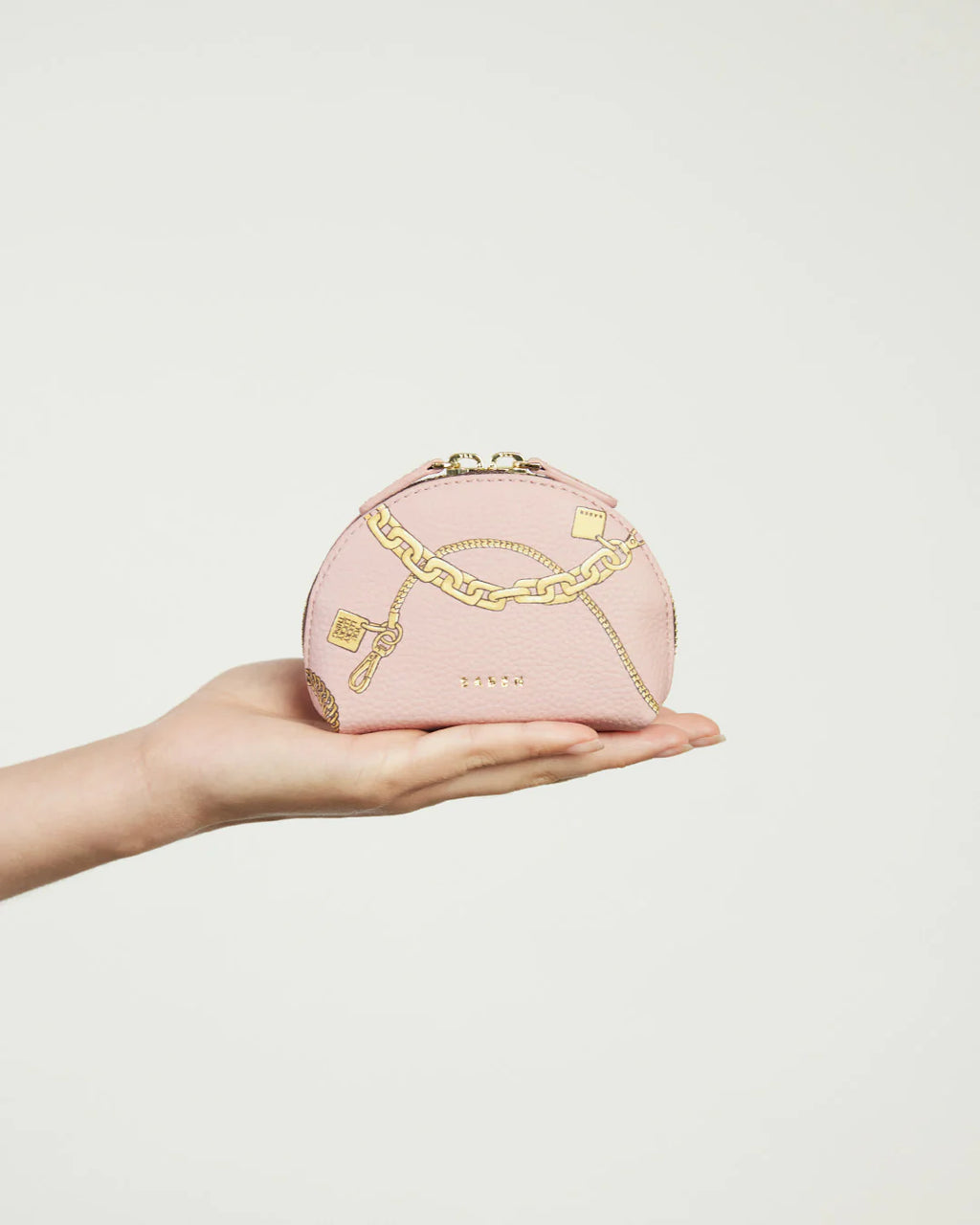 SABEN GAIA MINI POUCH-DESERT ROSE CHAIN PRINT