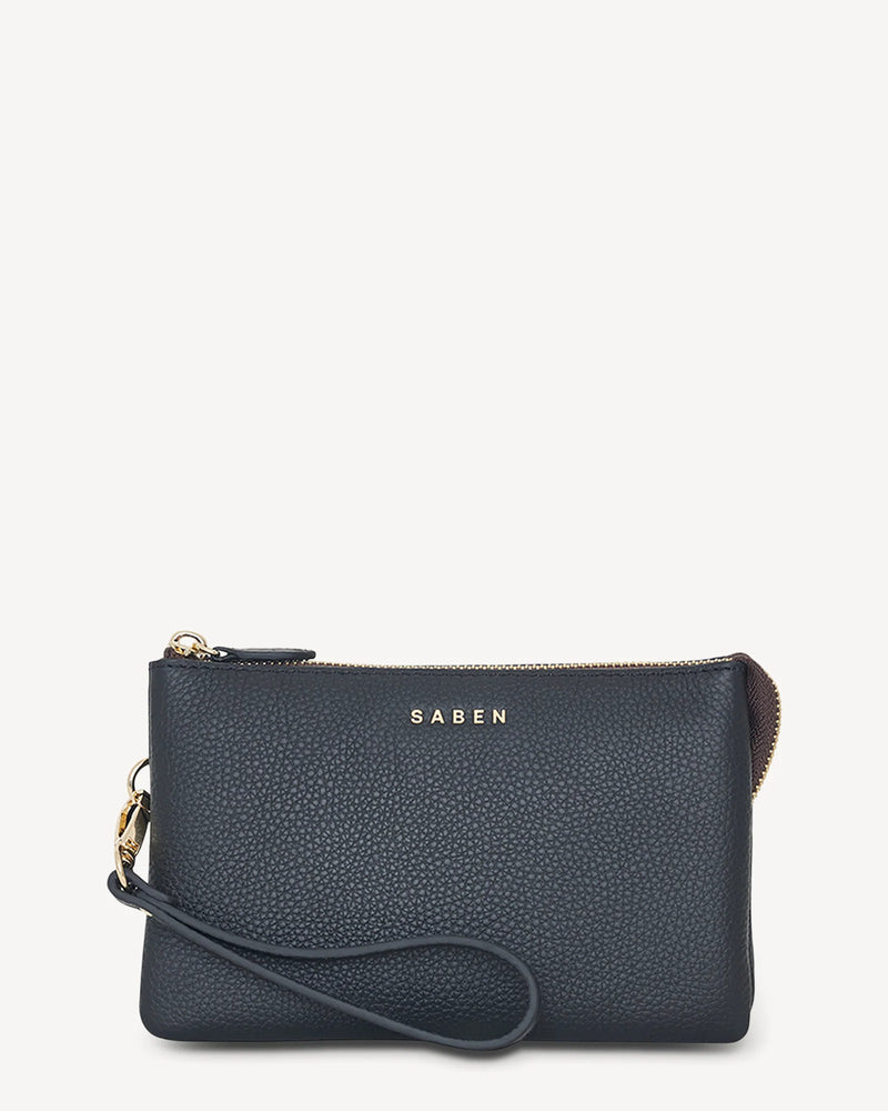 SABEN TILLY CROSSBODY WALLET-BLACK