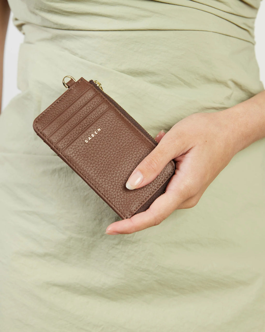 SABEN WINONA CARD HOLDER-UMBER